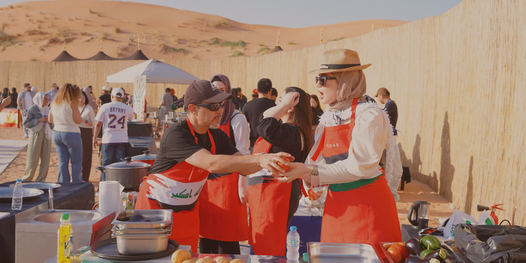 team building in the desert